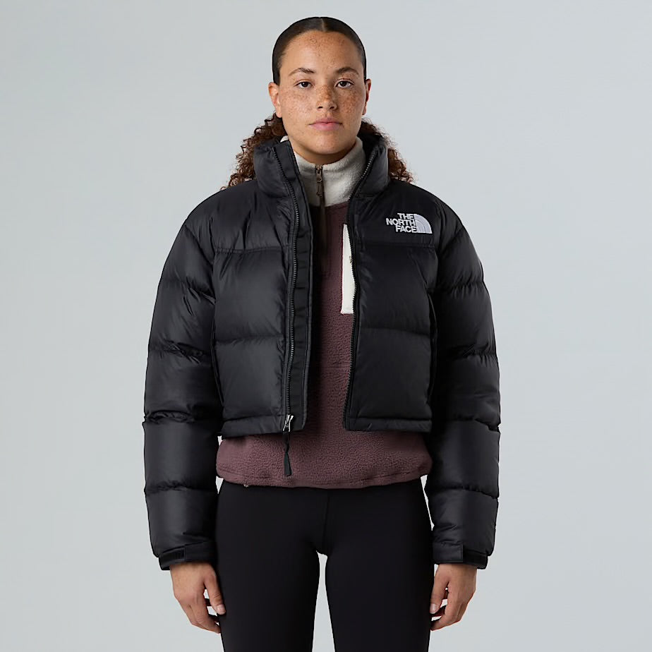The North Face Chaqueta corta Nuptse para mujer