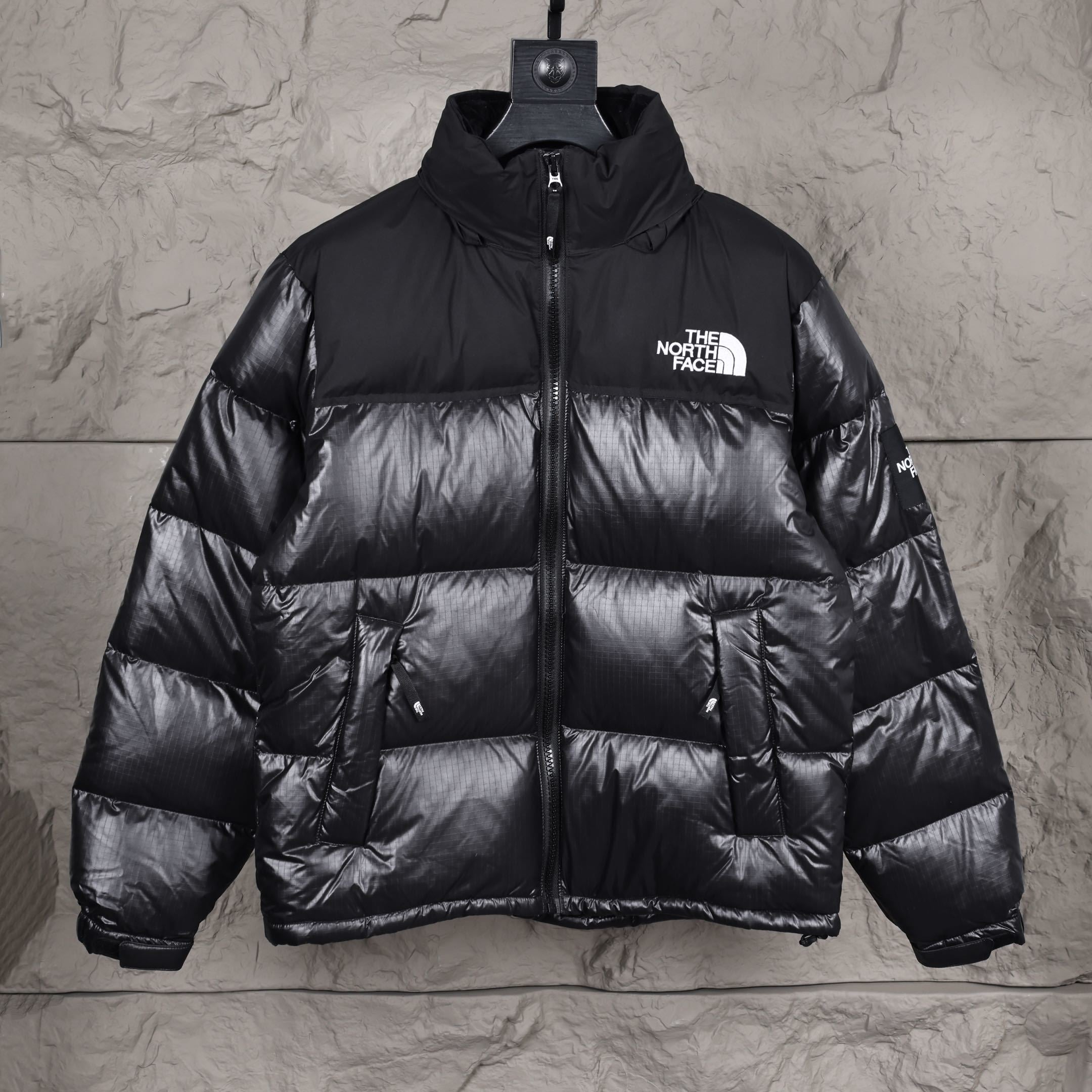 Chaqueta Nuptse 1996 The North Face Negra Brillo