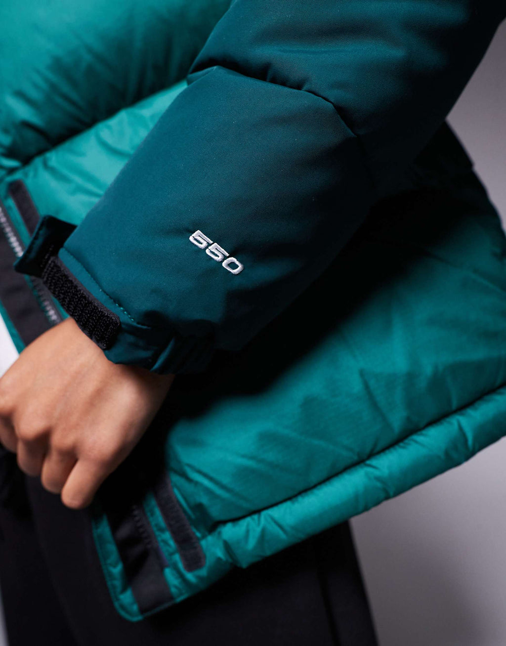 Parka verde caza de plumón Himalayan 550 de The North Face Unisex