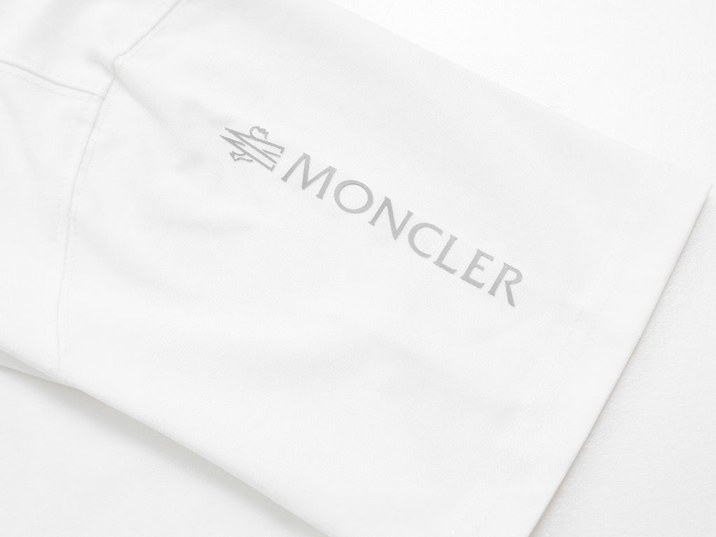 Moncler Enfant camiseta con parche Logo