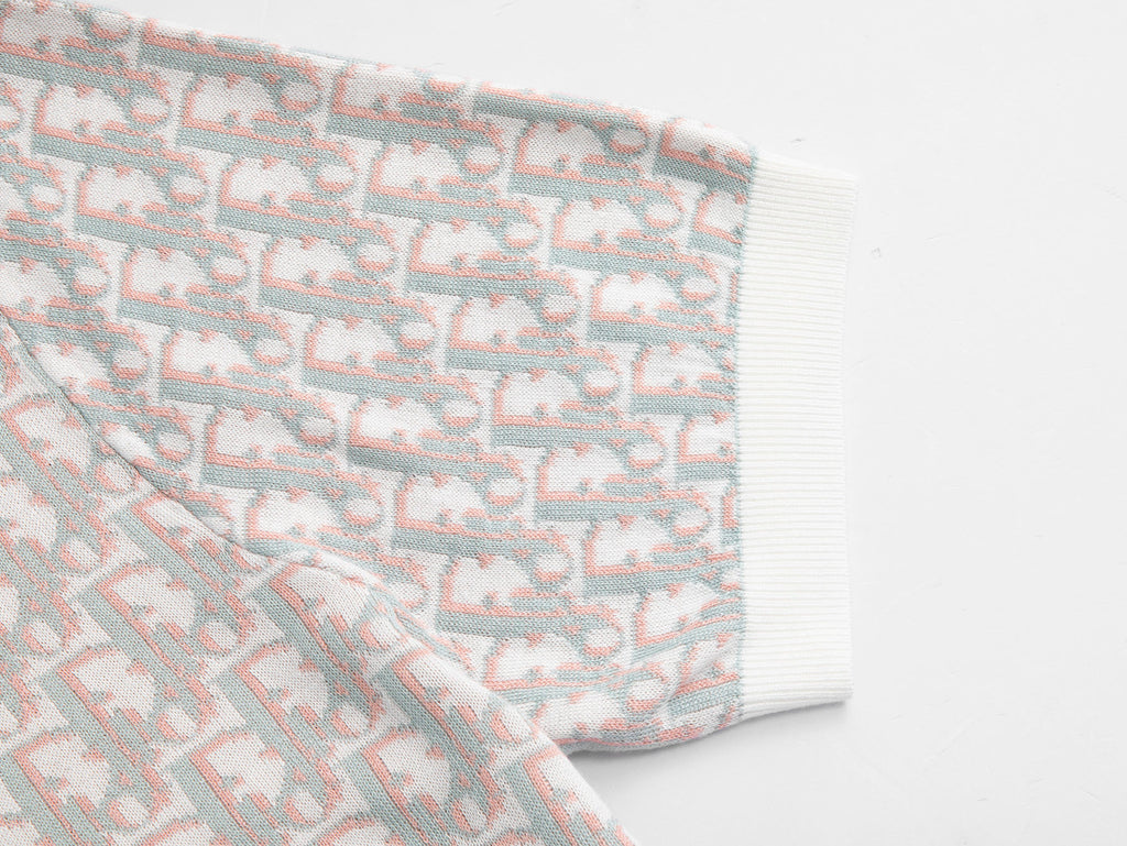 Camiseta Dior Oblique Algodón