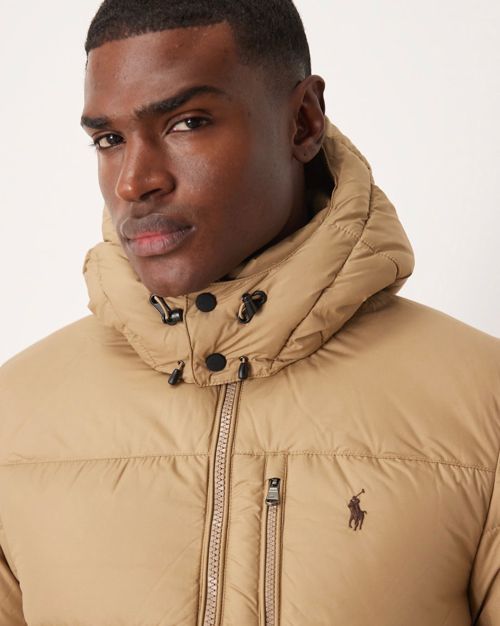 Chaqueta acolchada caqui aislante plumón Gorham  Polo Ralph Lauren