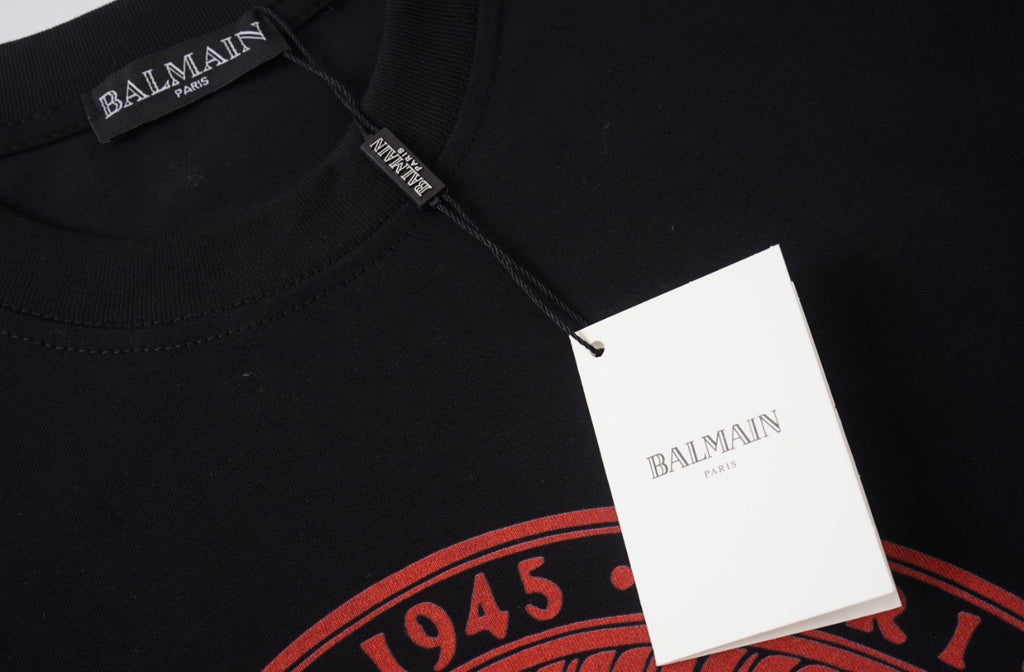 Balmain Flock Coin camiseta