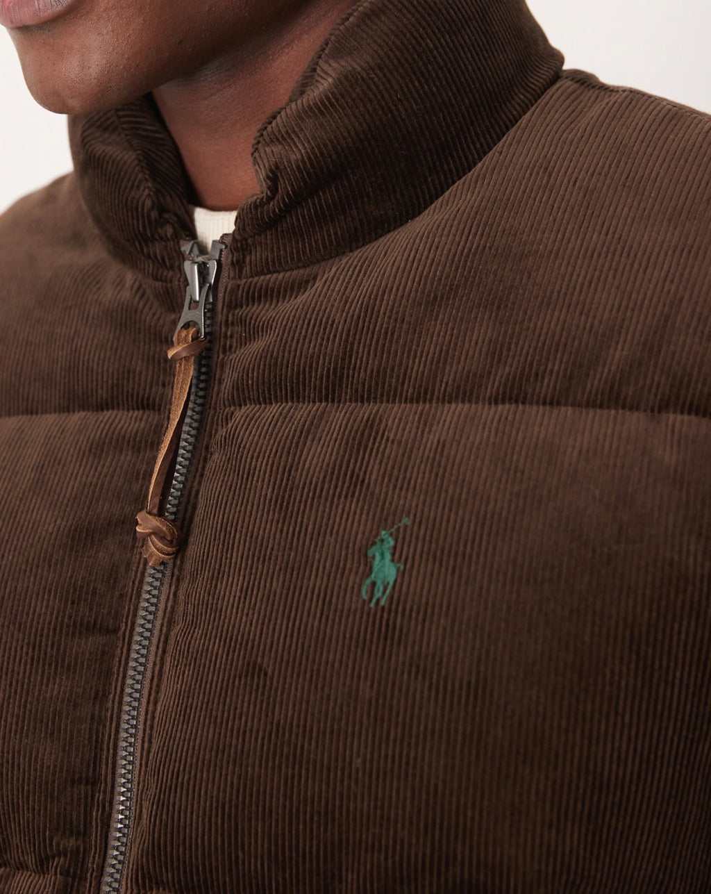 Chaqueta acolchada marrón Polo Ralph Lauren