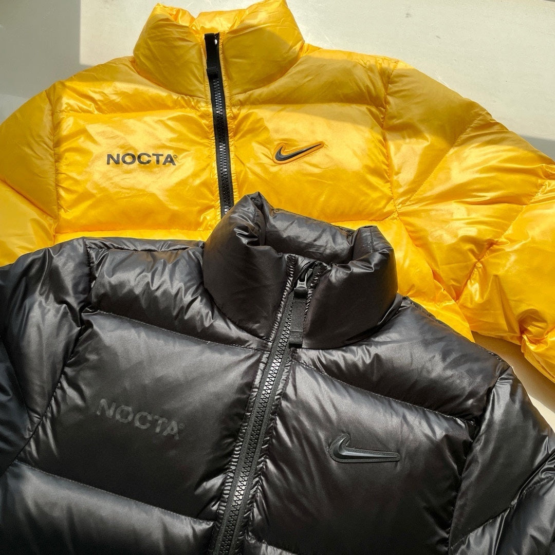 Chaqueta Nike x NOCTA Drake Sunset Puffer Amarillo